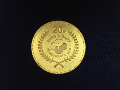 20周年記念メダル
